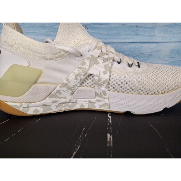 Under Armour Project Rock 4 Men\'s White Camo Lifting Shoes Sz 13 main image 10